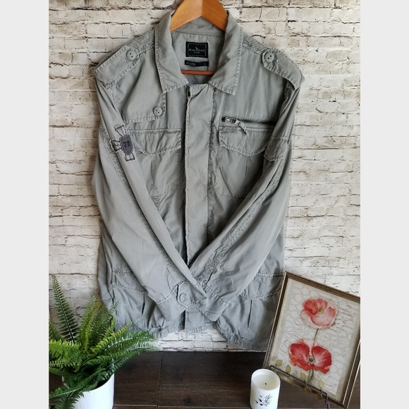 ♥SUPER RARE♥ Marc Ecko Cut & Sew XL Shirt/Jacket - Picture 2 of 8